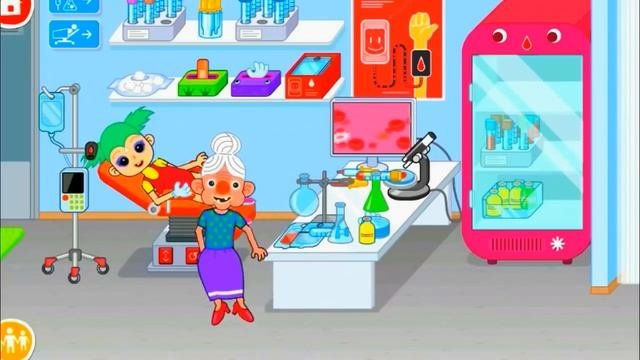 Играем как ТОРГОВЫЙ ЦЕНТР в PEPI HOSPITAL 139 Мультяшная игра для детей детское видео и мультик