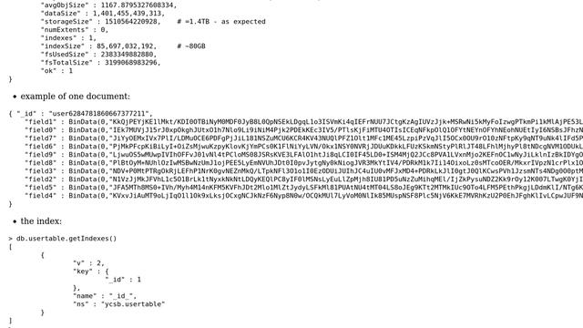 Impact of RAM size on mongodb performance