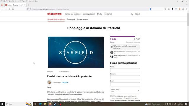 Starfield: petizione per il doppiaggio e la questione del DLSS 3.