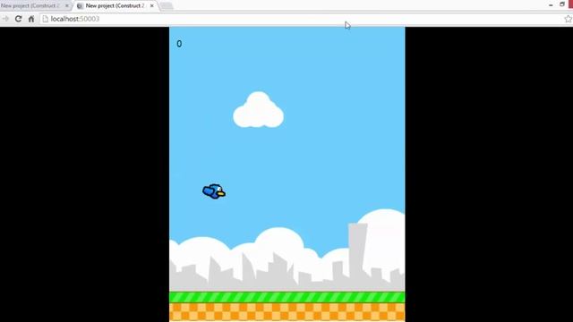Как сделать игру Flappy Bird 9 часть