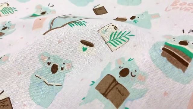 Бязь "Коалы", СОРТ2, ш.1,5м, хлопок-100%, 120гр/м.кв АРТ 7538