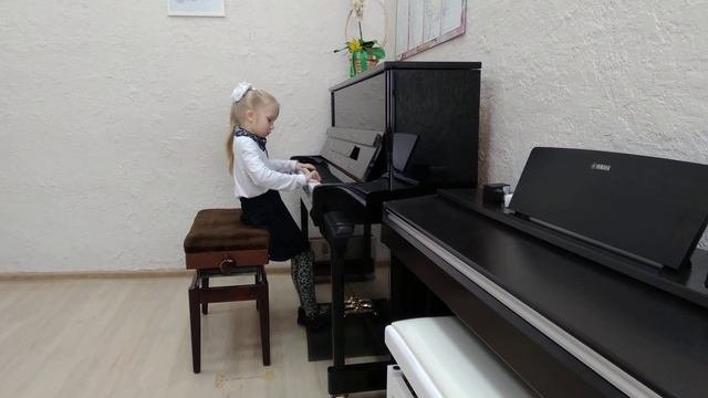 Леонова Марагарита  Н. Торопова Смешная полька 7 лет 1 класс фортепиано ДПОП