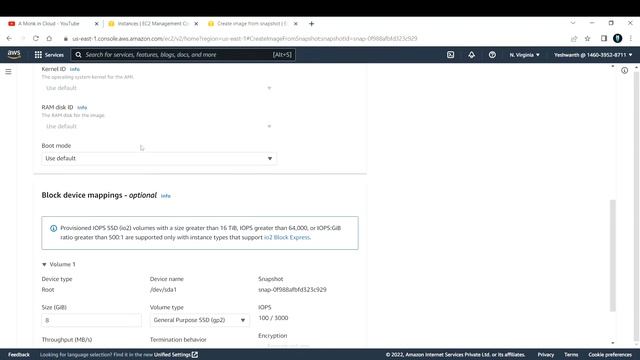 Restore an AWS EC2 Instance from Snapshot | Backup of an EC2 Instance | AWS EC2 Instance | Live Dem