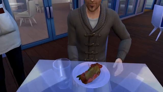 The sims 4 - Игра от первого лица [Ресторан]