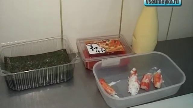 Как сделать суши роллы