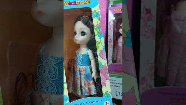 Фикс прайс ✅новинка кукла Алиса