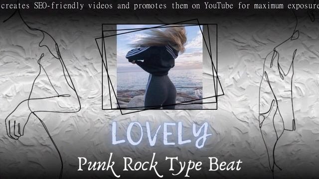 FREE Punk Rock Type Beat - LOVELY x MGK Guitar Beats x Pop Punk Instrumental 2023
