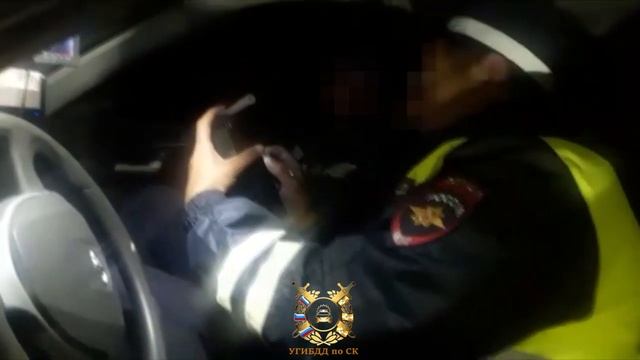 Пьяный водитель в Александровском округе, 1,3 промилле
