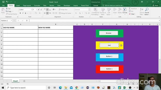 List and Rename bulk files in a folder using macro | Excel VBA