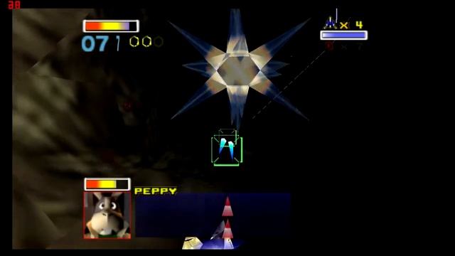 Lets Play StarFox 64! Easy Mission 2 - Meteo