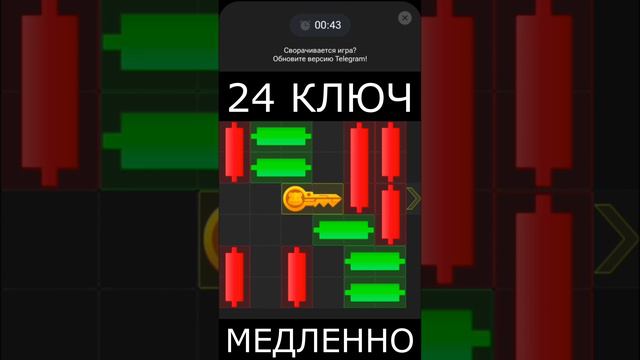 Hamster Kombat 24 головоломка с ключом, ключ от 11.08 в 23:00 МСК