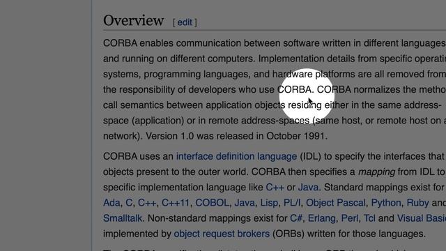 小白学网络 | CORBA