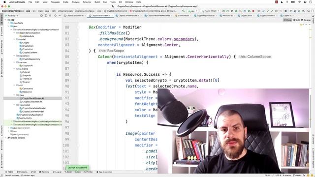 Android Compose Yeni Uygulama: Crypto Crazy