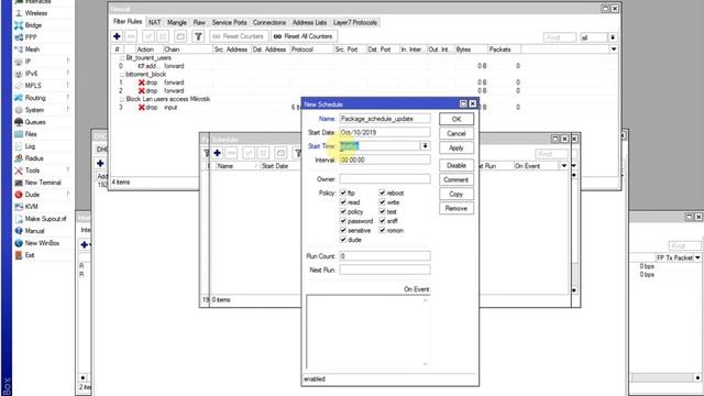 How to Automatically MikroTik Update Packages