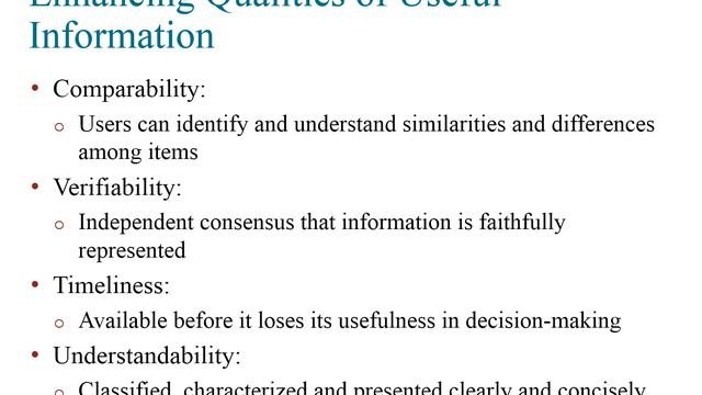 Chapter 2, Part 3, A Further Look At Financial Statements