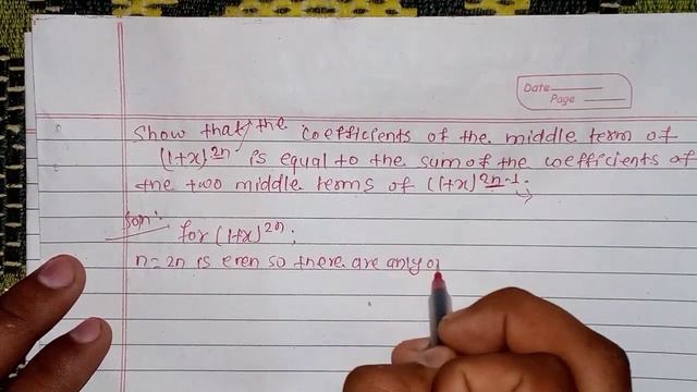 Neb class 12 binomial theorem solution from old is gold part -2