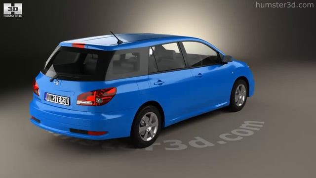 Nissan Wingroad Aero 2005 3D model by Humster3D.com