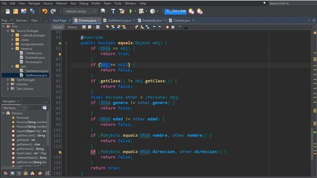 ?Curso de Java#37 - Equals en Java