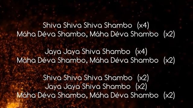 Shiva Shambo mantra  performed by Walter Callebaut