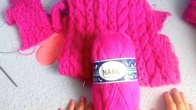 Пряжа Nako Mohair Delicate. Тестируем.