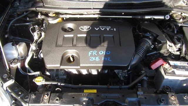 Запуск ДВС 2ZR-FE Toyota Fielder ZRE142 (FR010)