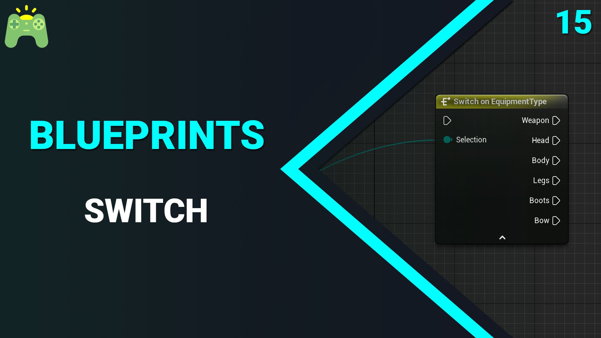 Blueprints | Урок 15 | Switch
