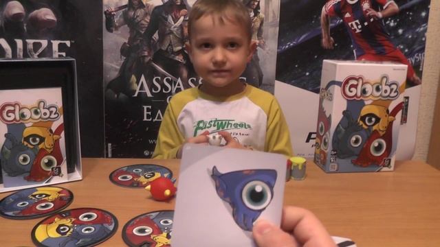 GLOOBZ - настольная игра для всей семьи. Обзор от Арсения Иванова.