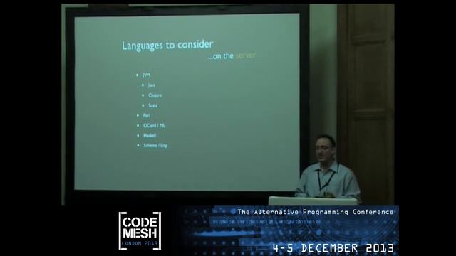 Tech Mesh 2012 - Living in a Polyglot World - Christopher Brown