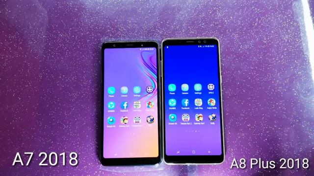 Samsung Galaxy A7 (2018) vs Galaxy A8 Plus (2018) Speed Test