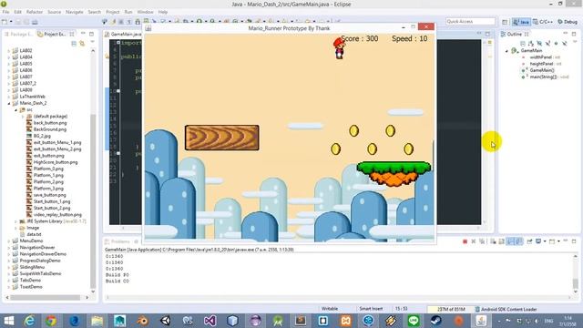 Mario Runner Prototype (Java)