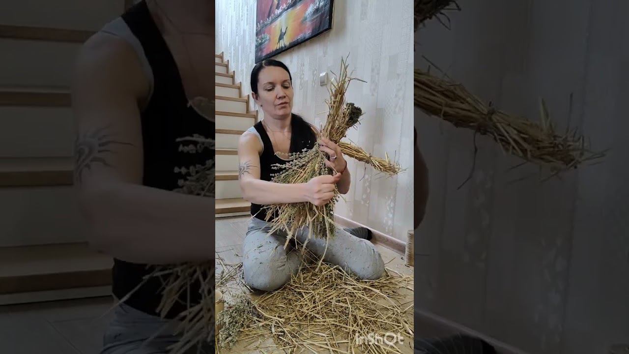 Плетём куклу на Масленицу