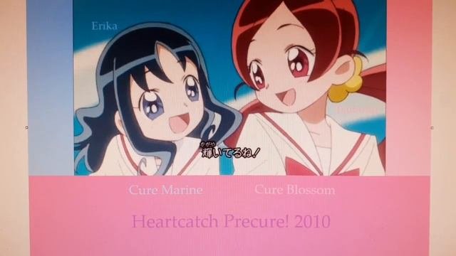 Tsubomi  Erika Heartcatch Precure! Cure Blossom  Cure Marine 2010