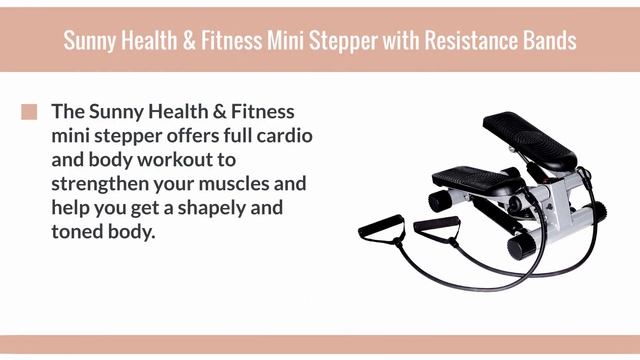 Sunny Health Mini Stepper Review
