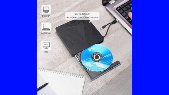 External 3D Blu Ray DVD Player