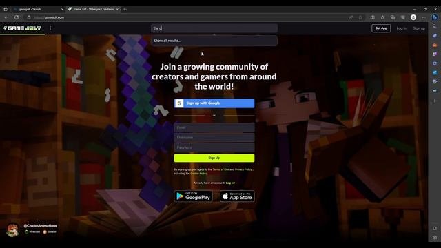 How to download the glitched attraction.