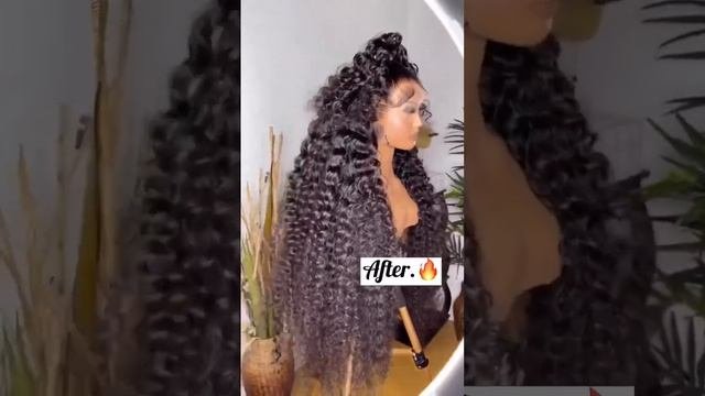 Amazon Prime Sale Deep Wave Frontal Wig #qanlynnyhair#lacefrontwig#longhair#Amazonprime