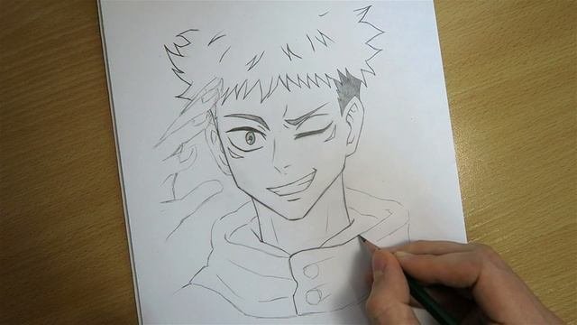 Learn to Draw Yuji Itadori  Jujutsu Kaisen  Easy Anime Drawing Tutorial