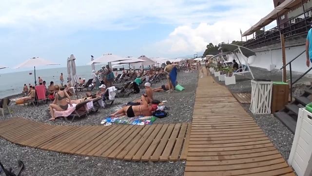 Отдых в Адлере 2023/Весь день на пляже/Столовая Гранат/Купили сувениры
