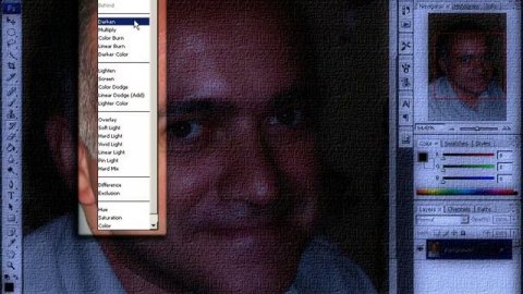 Photoshop урок 21.Ретуш с использованием исторической кисти.