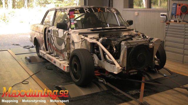 Mappning Autronic SM4 - 563WHP Volvo 240 T6 - Maxxtuning AB