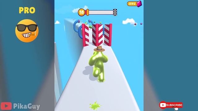 NOOB vs PRO vs HACKER in Blob Runner 3D