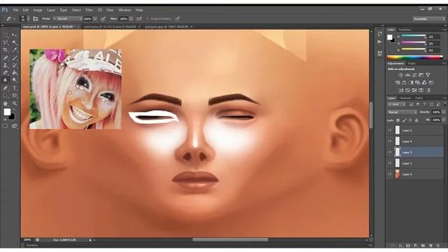 ? Creating a Gyaru Makeup Pack!!! ? | Sims 4 | Process Video + CAS [DL]