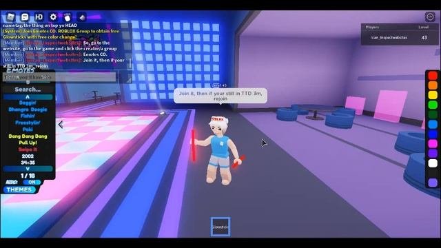 How to get Glowsticks  Colored Nametag in TTD3