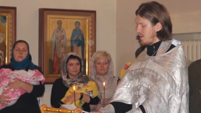 Крестины Алисии и Карины 2014 г.