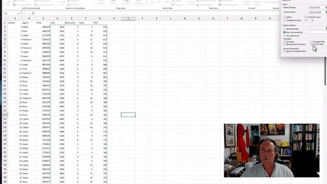 Unit 12 Excel Tutorial:  Restructuring Data for Multiple Regression Analysis BADM 3933