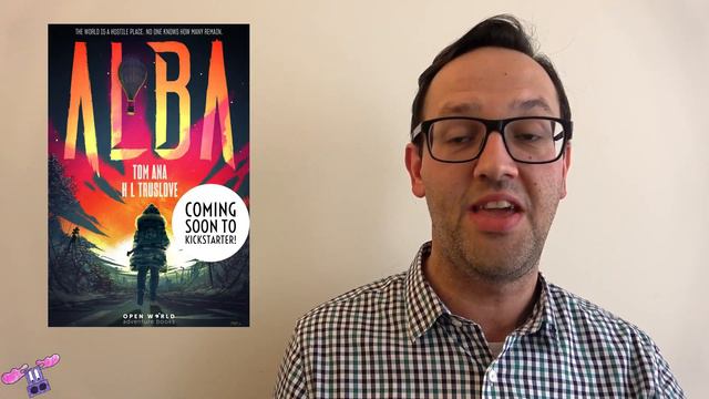 Purple Moose  ̶P̶l̶a̶y̶s̶  Reads...Alba (an Open World Adventure Book)