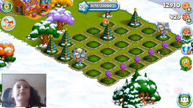NEW Year Farm * 7 - детская игра.Ферма Деда Мороза.