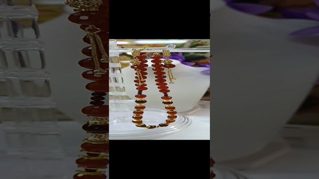 Комплект из сердолика