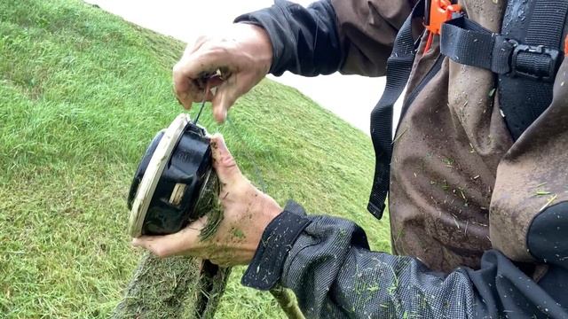 STIHL c26-2 changing the cord
