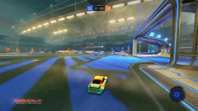 Je test la porche sur rocket league